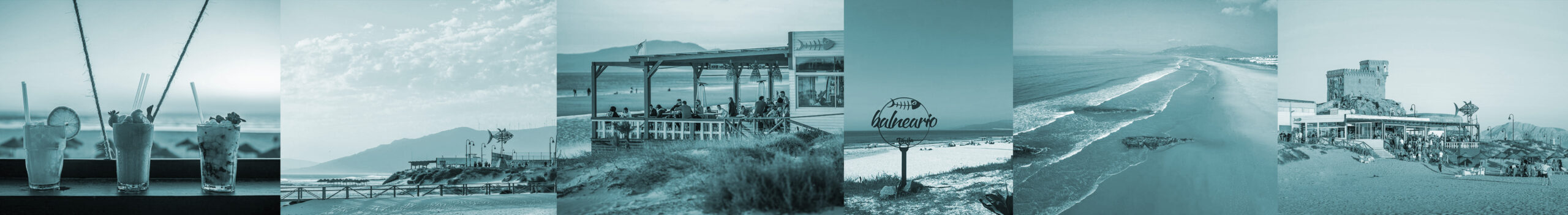 Balneario Beach Club Tarifa junto al mar